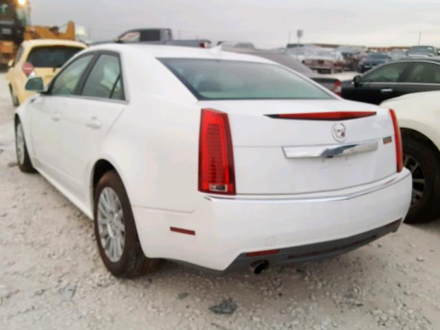 1G6DE5EY9B0120156 - 2011 CADILLAC CTS LUXURY WHITE photo 3