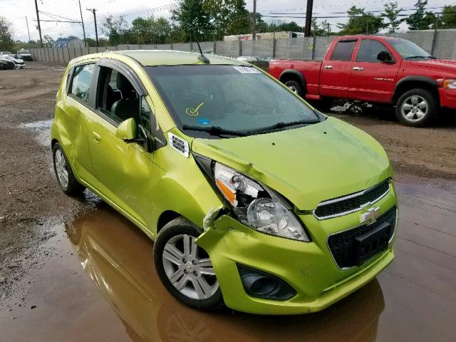 KL8CB6S9XDC561101 - 2013 CHEVROLET SPARK LS GREEN photo 1