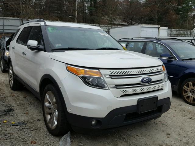 1FMHK8F89CGA10770 - 2012 FORD EXPLORER L WHITE photo 1