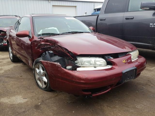 1G3NL12T01C275958 - 2001 OLDSMOBILE ALERO GL RED photo 1