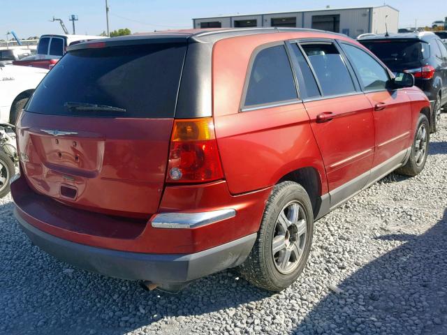 2C4GM68455R662893 - 2005 CHRYSLER PACIFICA T RED photo 4