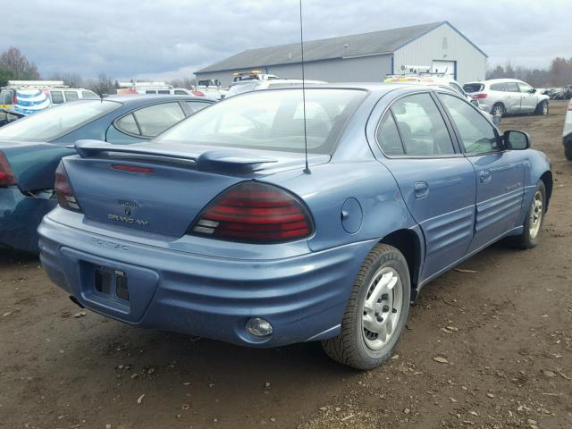 1G2NE52T3XM854841 - 1999 PONTIAC GRAND AM S Կապույտ լուսանկար 4