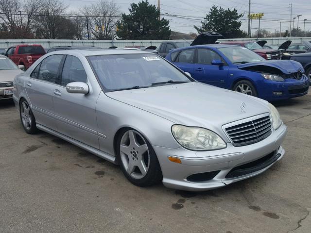 WDBNG75J33A372991 - 2003 MERCEDES-BENZ S 500 GRAY photo 1