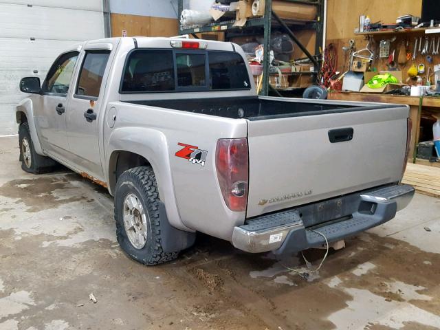 1GCDT136258230534 - 2005 CHEVROLET COLORADO SILVER photo 3