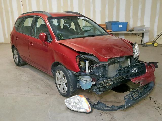 KNAFG526387196665 - 2008 KIA RONDO LX MAROON photo 1