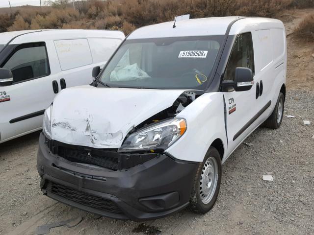 ZFBERFAB2J6H44220 - 2018 RAM PROMASTER WHITE photo 2