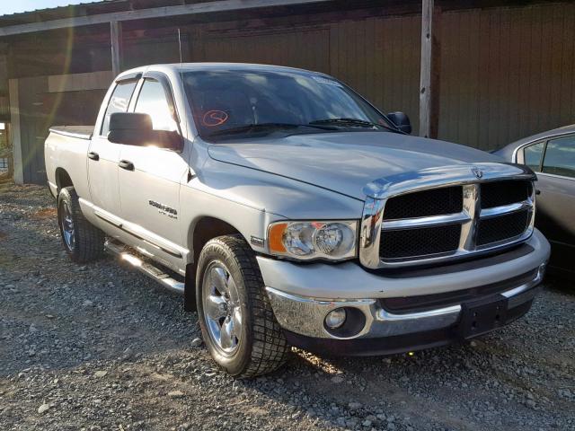 1D7HA18D35S159559 - 2005 DODGE RAM 1500 S SILVER photo 1