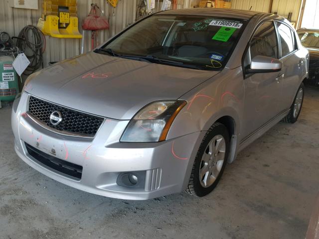 3N1AB6AP0BL616707 - 2011 NISSAN SENTRA 2.0 GRAY photo 2