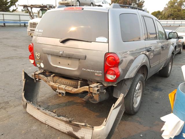 1D8HB48P59F710173 - 2009 DODGE DURANGO SL GRAY photo 4