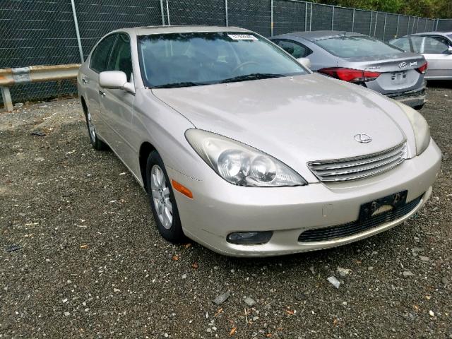 JTHBA30G945031906 - 2004 LEXUS ES 330 SILVER photo 1