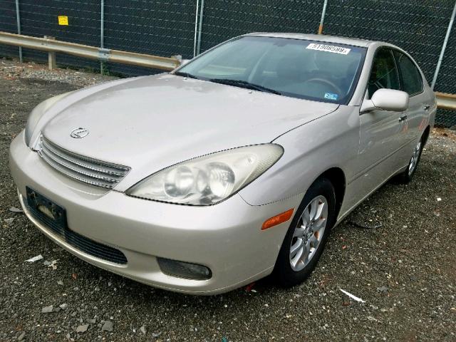 JTHBA30G945031906 - 2004 LEXUS ES 330 SILVER photo 2