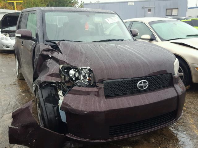 JTLKE50E181025888 - 2008 TOYOTA SCION XB Bordo foto 1