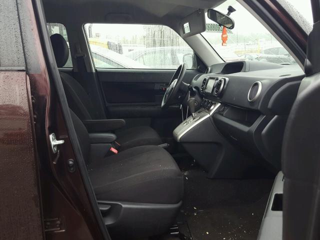 JTLKE50E181025888 - 2008 TOYOTA SCION XB Bordo foto 5