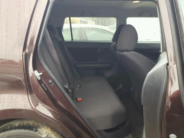JTLKE50E181025888 - 2008 TOYOTA SCION XB Bordo foto 6
