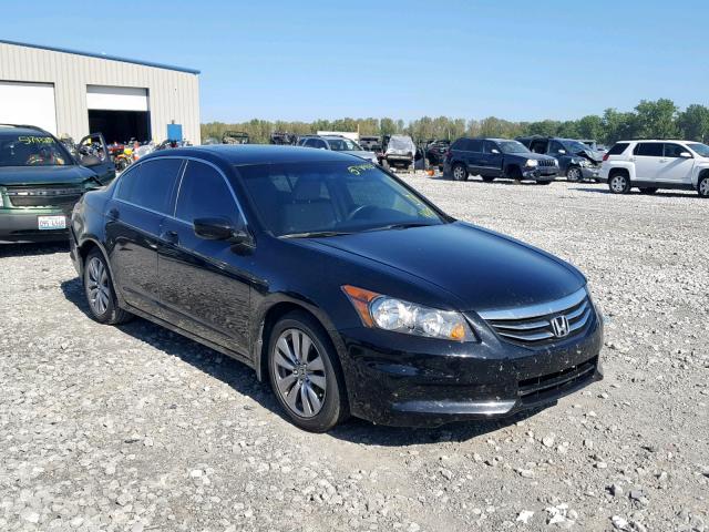 1HGCP2F86CA138319 - 2012 HONDA ACCORD EXL BLACK photo 1