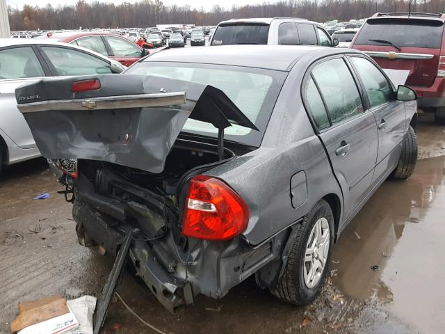 1G1ZS58F87F233941 - 2007 CHEVROLET MALIBU LS 灰色 照片 4