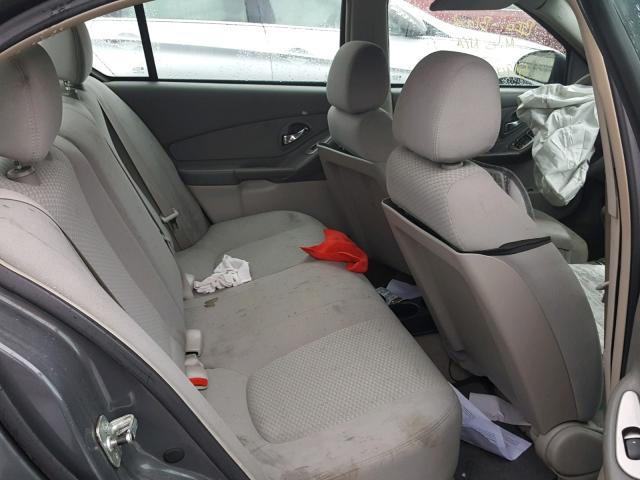 1G1ZS58F87F233941 - 2007 CHEVROLET MALIBU LS 灰色 照片 6