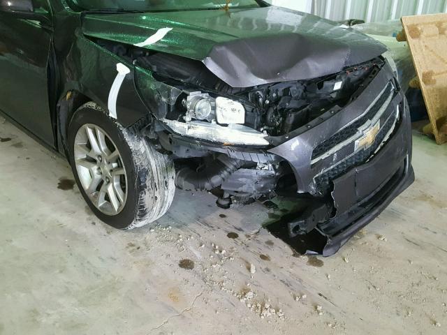 1G11D5RR5DF111100 - 2013 CHEVROLET MALIBU 1LT CHARCOAL photo 9