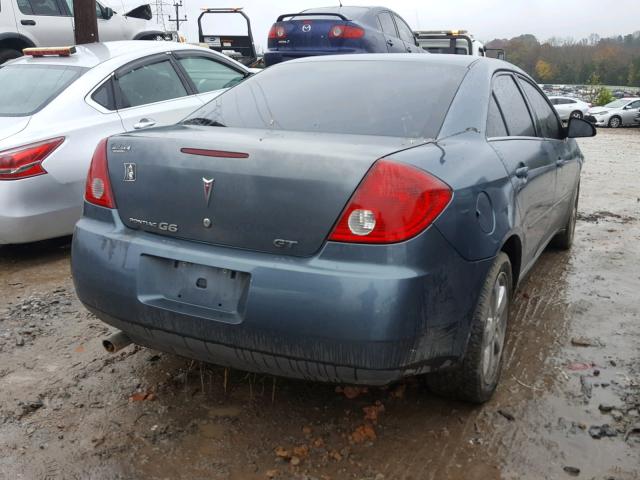 1G2ZH558764162662 - 2006 PONTIAC G6 GT BLUE photo 4