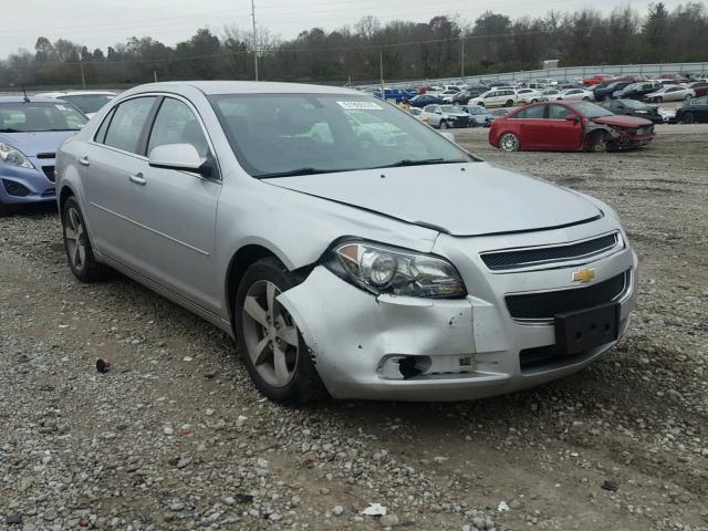 1G1ZC5EU8CF384854 - 2012 CHEVROLET MALIBU 1LT SILVER photo 1