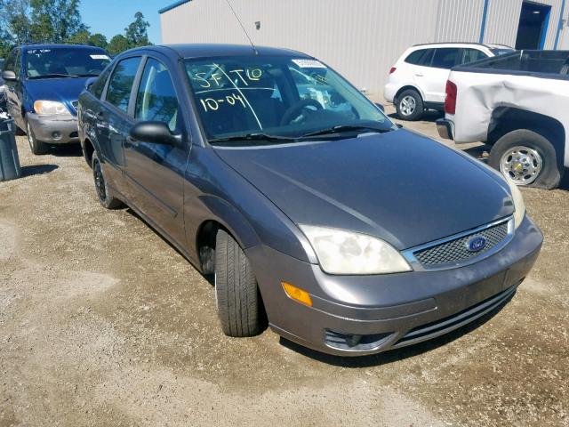 1FAHP34N17W362602 - 2007 FORD FOCUS ZX4 SILVER photo 1