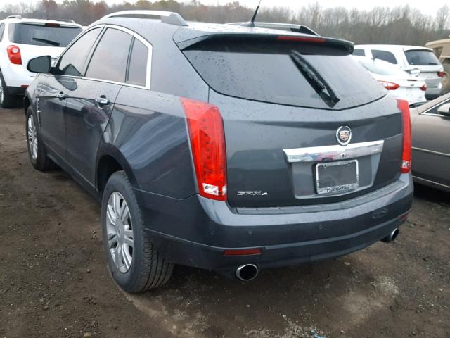 3GYFNDEY3AS508159 - 2010 CADILLAC SRX LUXURY CHARCOAL photo 3