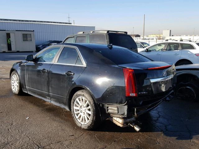 1G6DG5E5XD0104986 - 2013 CADILLAC CTS LUXURY BLACK photo 3