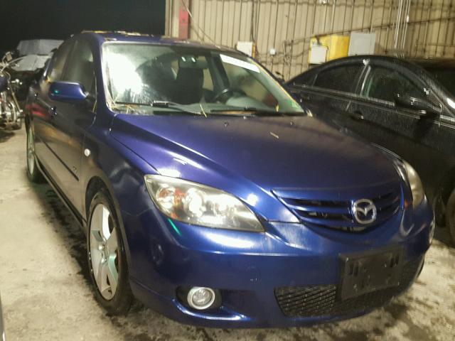 JM1BK343351238760 - 2005 MAZDA 3 HATCHBAC BLUE photo 1