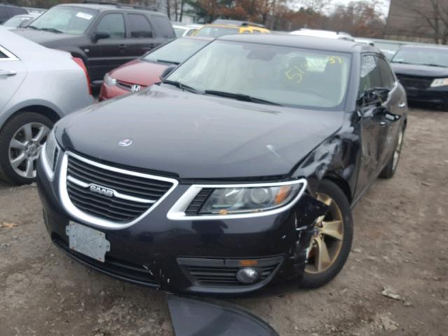 YS3GN4MR7B4000565 - 2011 SAAB 9-5 TURBO BLACK photo 2