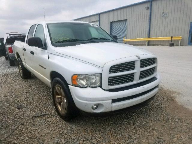 1D7HA18N43S201355 - 2003 DODGE RAM 1500 S WHITE photo 1