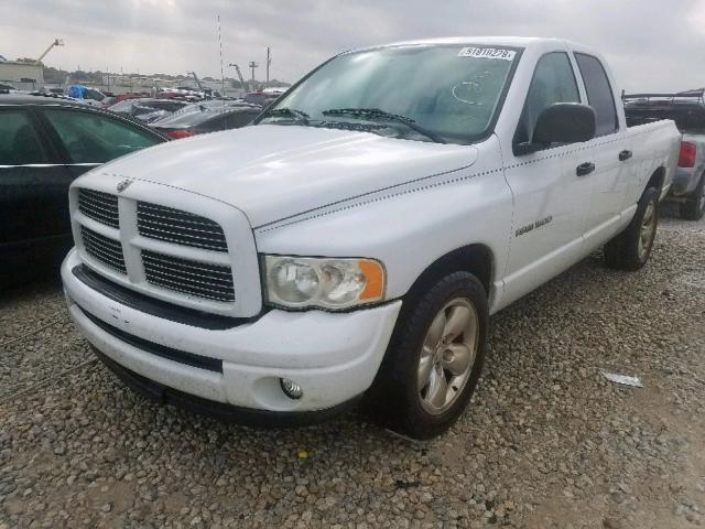 1D7HA18N43S201355 - 2003 DODGE RAM 1500 S WHITE photo 2