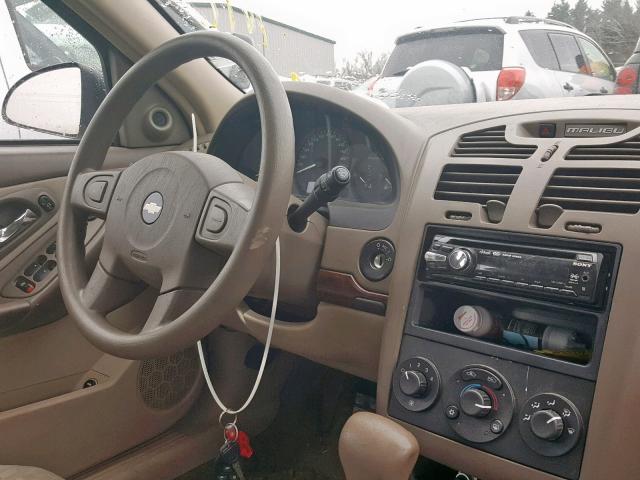 1G1ZT62834F226596 - 2004 CHEVROLET MALIBU MAX RED photo 9