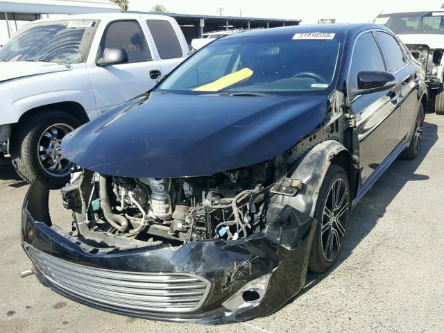 4T1BK1EB3FU154511 - 2015 TOYOTA AVALON XLE BLACK photo 2