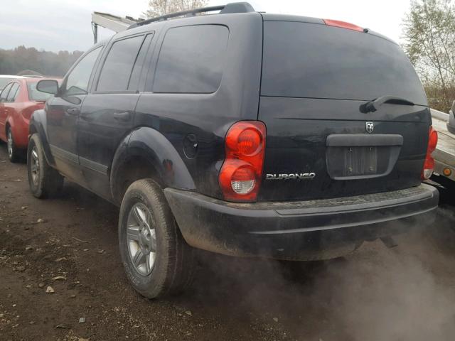 1D4HB38NX5F592738 - 2005 DODGE DURANGO ST BLACK photo 3