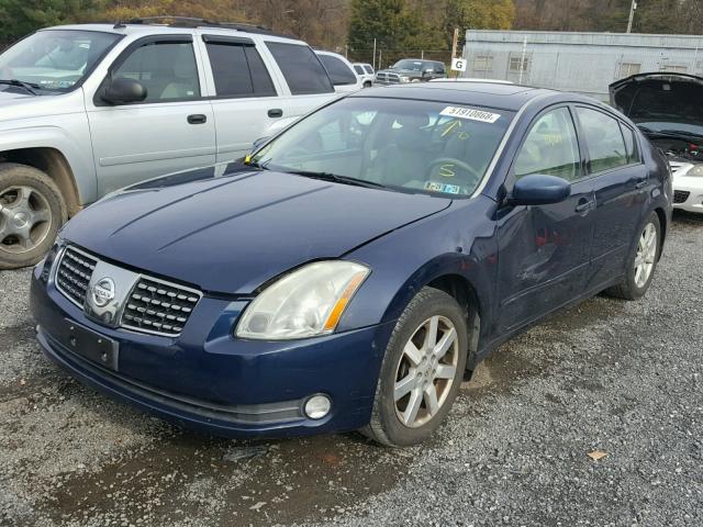 1N4BA41E85C862952 - 2005 NISSAN MAXIMA SE BLUE photo 2