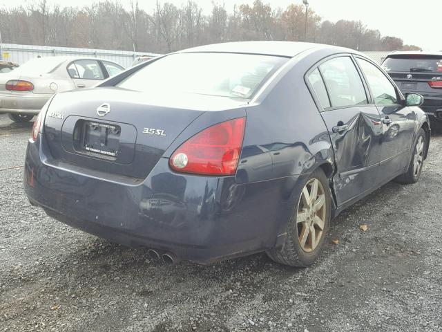 1N4BA41E85C862952 - 2005 NISSAN MAXIMA SE BLUE photo 4