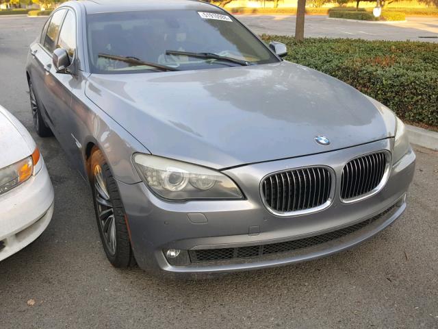 WBAKA83599CY35485 - 2009 BMW 750 I GRAY photo 1