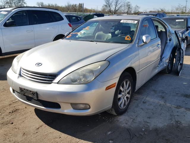 JTHBF30G536007757 - 2003 LEXUS ES 300 SILVER photo 2