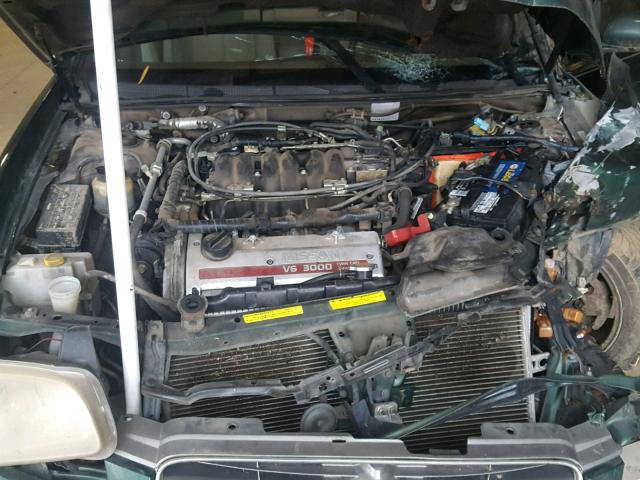 JN1CA31D81T808824 - 2001 NISSAN MAXIMA GXE GREEN photo 7