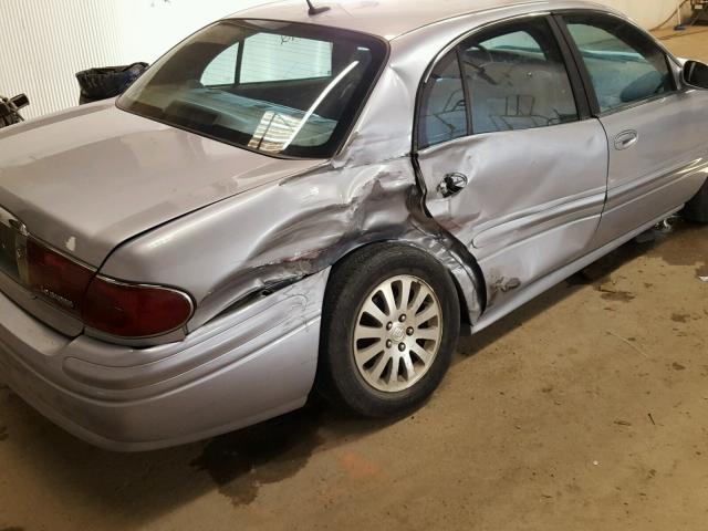 1G4HP52K35U274847 - 2005 BUICK LESABRE CU GRAY photo 9