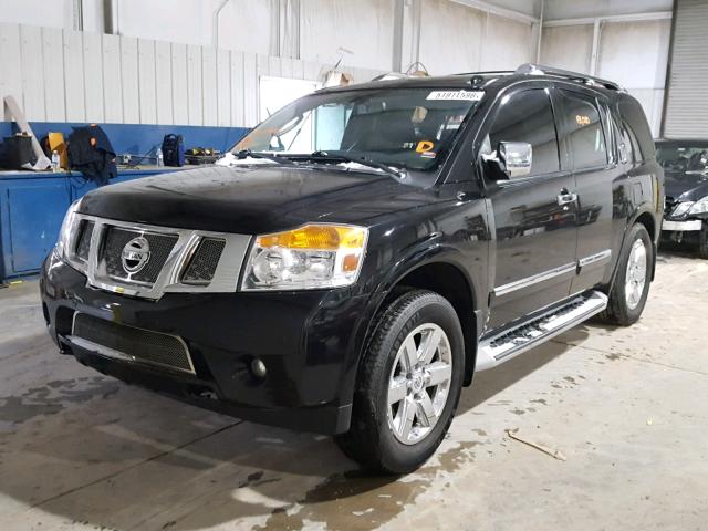 5N1BA0NE0BN604062 - 2011 NISSAN ARMADA PLA BLACK photo 2