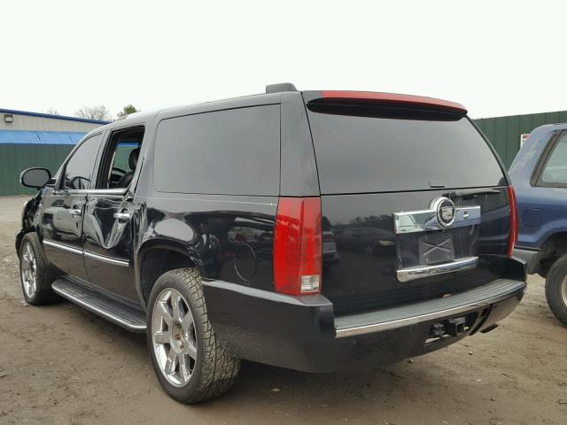 1GYFK66817R253655 - 2007 CADILLAC ESCALADE E BLACK photo 3