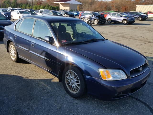 4S3BE635537210755 - 2003 SUBARU LEGACY L BLUE photo 1