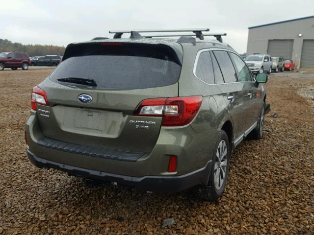 4S4BSETC5H3312701 - 2017 SUBARU OUTBACK TO GREEN photo 4