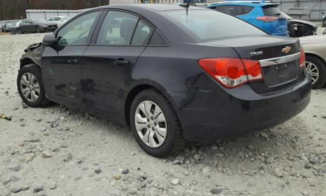 1G1PA5SG9E7143720 - 2014 CHEVROLET CRUZE LS BLACK photo 3