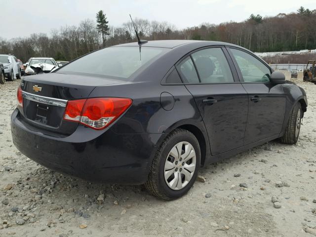 1G1PA5SG9E7143720 - 2014 CHEVROLET CRUZE LS BLACK photo 4