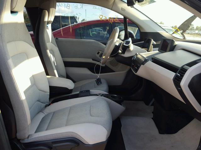 WBY1Z4C5XEVX63340 - 2014 BMW I3 REX SILVER photo 5