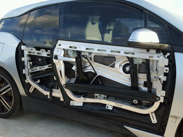 WBY1Z4C5XEVX63340 - 2014 BMW I3 REX SILVER photo 9