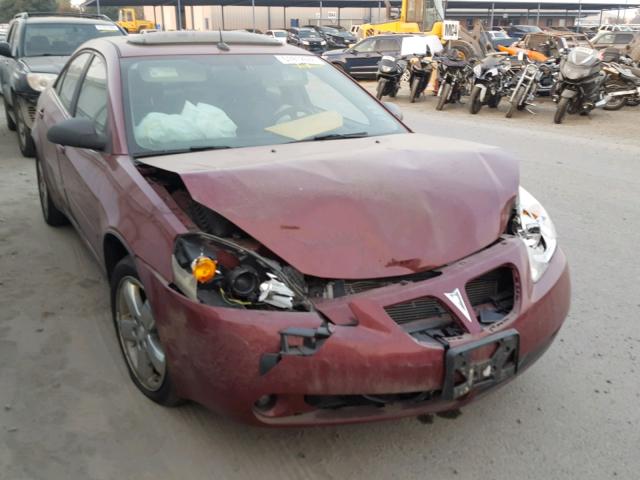 1G2ZH548454133118 - 2005 PONTIAC G6 GT RED photo 1