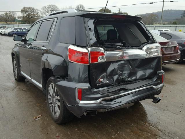 2GKFLRE34H6152220 - 2017 GMC TERRAIN DE GRAY photo 3